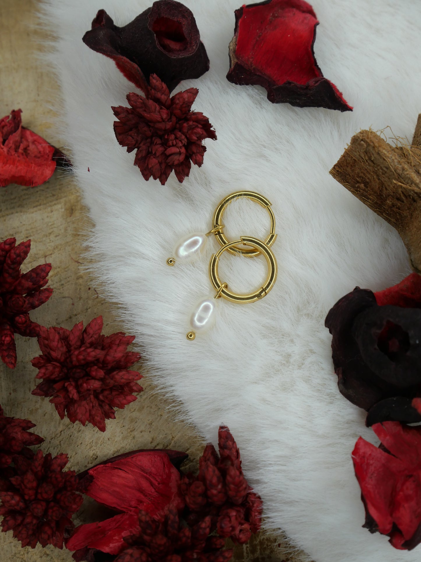 Boucles d'oreilles Perle d'eau