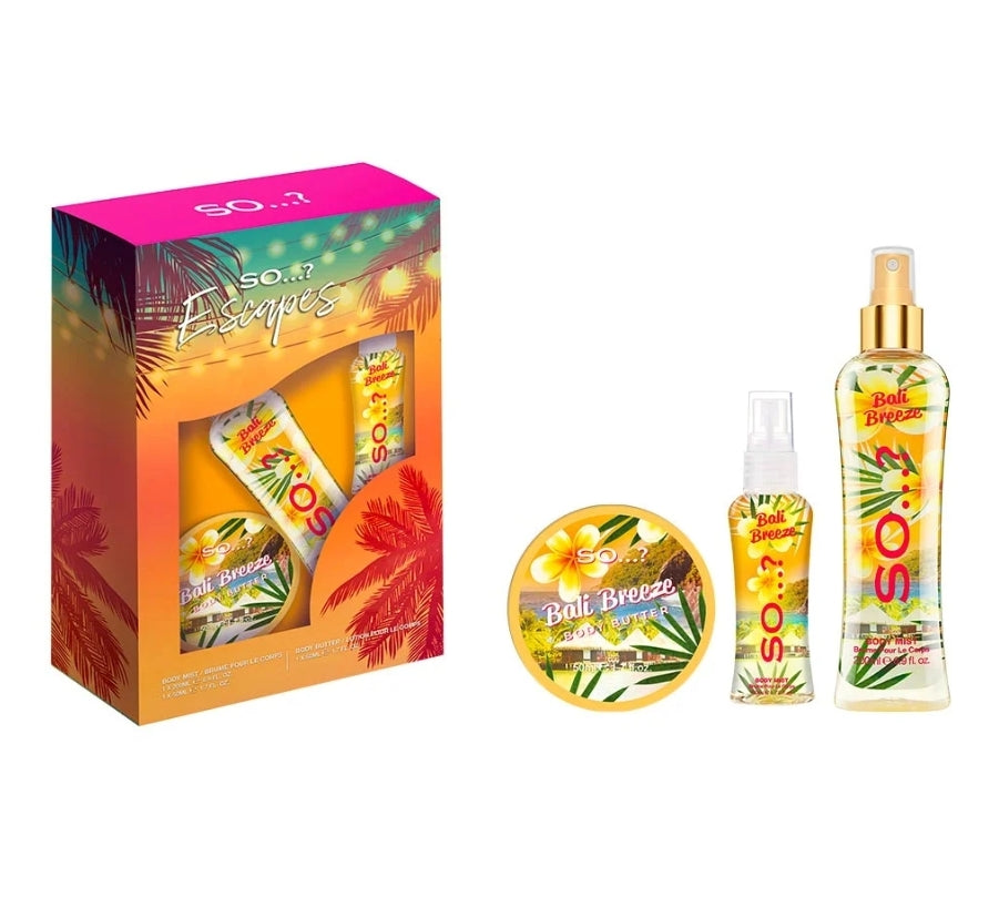 Coffret 2 Brumes + Beurre Corporel Bali Breeze