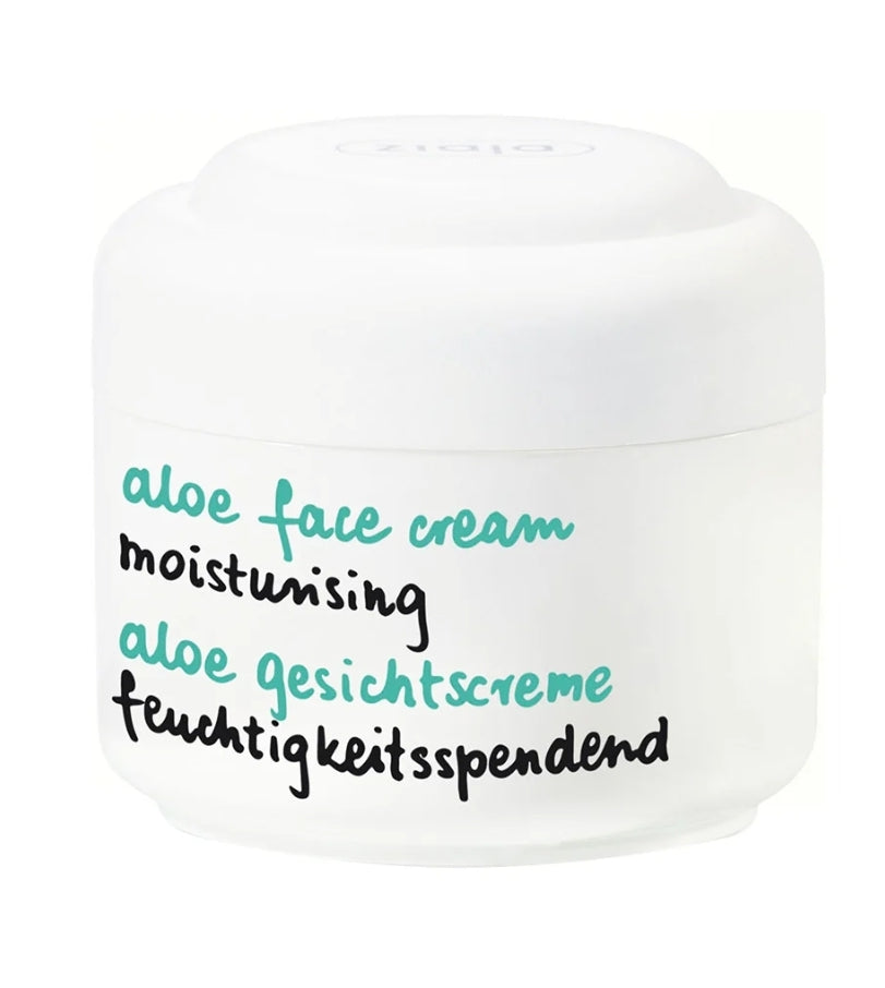 Crème Hydratante visage pour peaux sèches à l'Aloe Vera