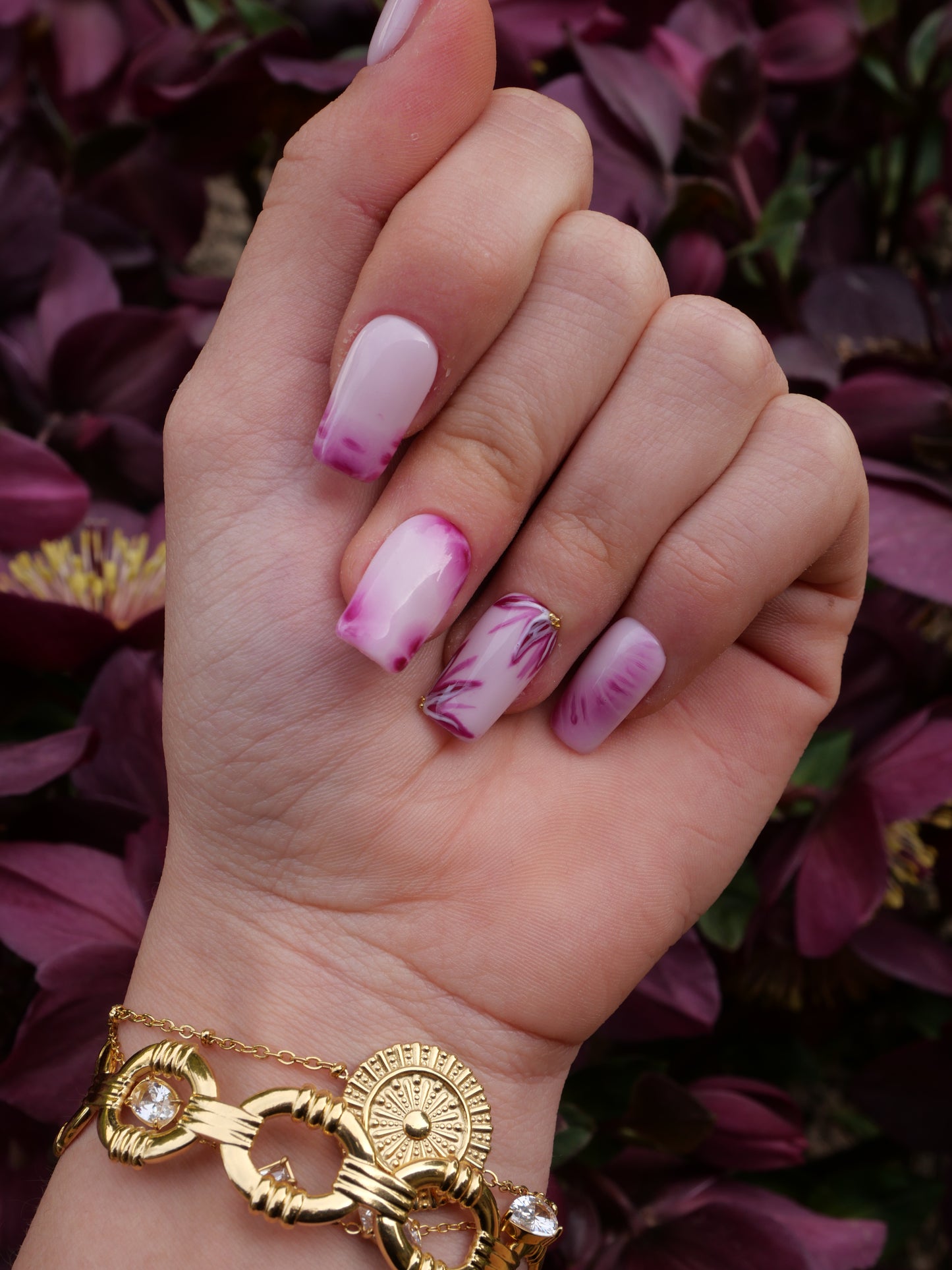 Press On Nails Violet Mystique
